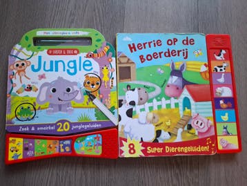 Jungle Luister & Zoek en Herrie op de Boerderij Boeken