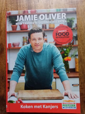 Boek Jamie Oliver - Mijn favoriete gezonde recepten