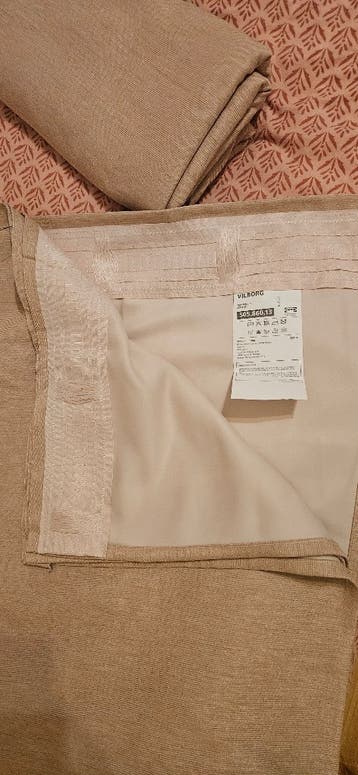 Roze Vilborg Ikea gordijn (gratis ophalen)