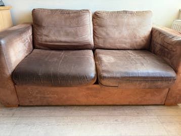 Comfortabele gebruikte bank