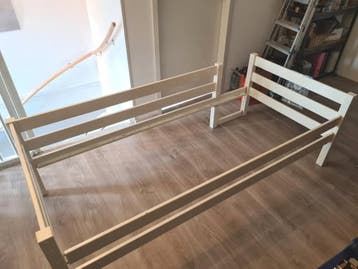 GRATIS 1 persoons bedframe