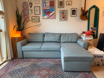 Gratis af te halen: Slaapbank met opbergruimte (225x167cm)