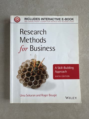 Research Methods for Business - Uma Sekaran & Roger Bougie