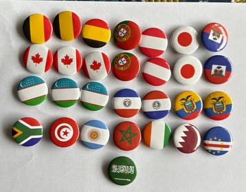 Pins van deka om te ruilen  omg. Apeldoorn