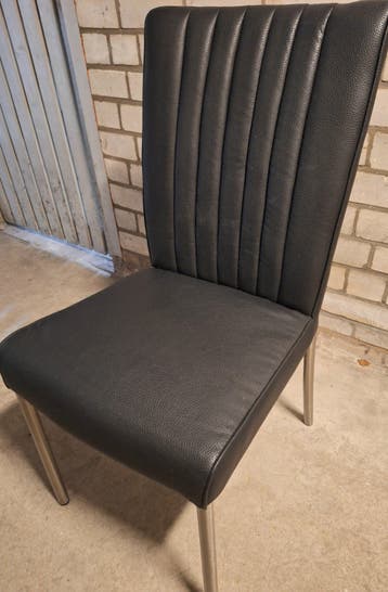 Eetkamerstoelen zwart