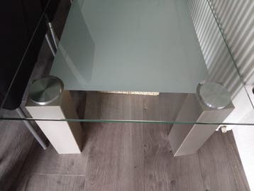 Salontafel van glas