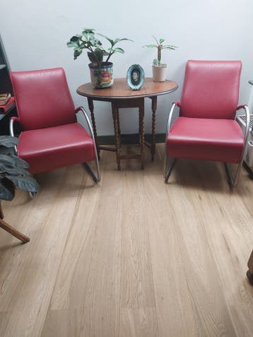 2 rode fauteuils