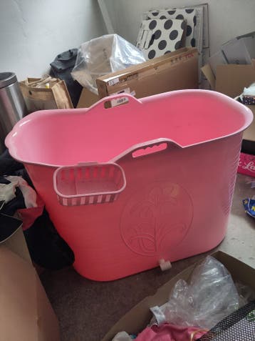 Zitbad roze