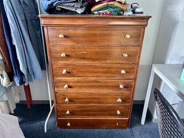 Houten ladekast