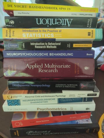 Gratis studieboeken psychologie Universiteit (2016)