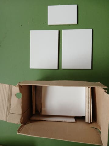 Gratis 13 badkamertegels