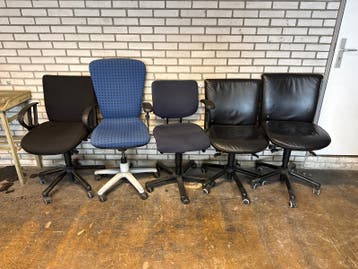 Diverse Bureaustoelen - Gebruikt