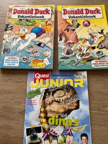 Gratis 2 Donald Duck vakantieboeken