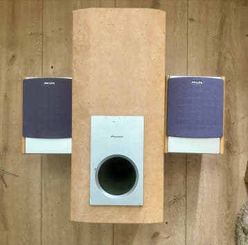 Speaker set voor reparatie of onderdelen