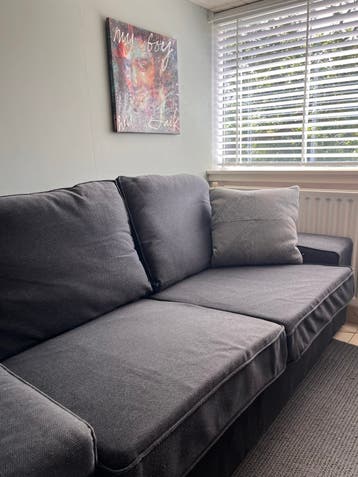 IKEA KIVIK 2-zitsbank - Donkergrijs
