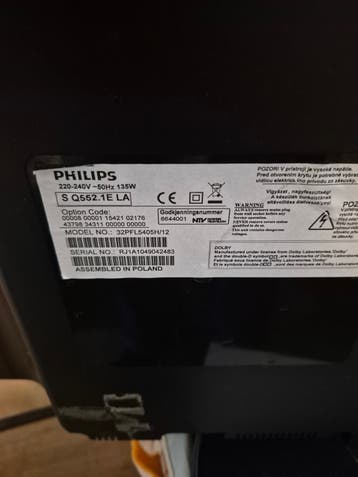 Philips 32PFL5405H/12 LCD TV - 32 inch