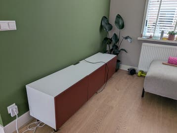 Ikea Besta tv meubel gepimpt