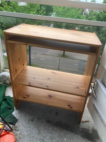 Houten Kastje voor Audio/TV met Verstelbare Planken