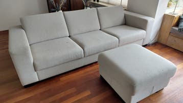 Gratis bankstel + Hocker