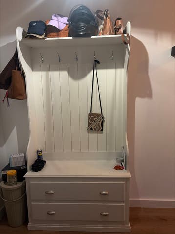GRATIS Ikea Garderobe Meubel met Laden en Kapstok