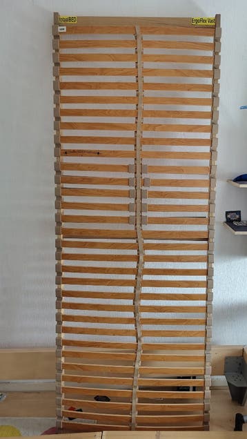 Gratis: Lattenbodem 80x220 cm - ergo flex
