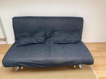 IKEA Slaapbank 2-persoons donkerblauw
