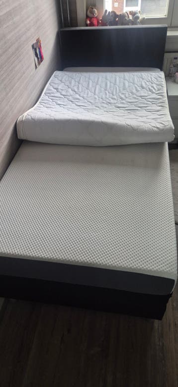 1 persoonsbed (boxspring) 90x200