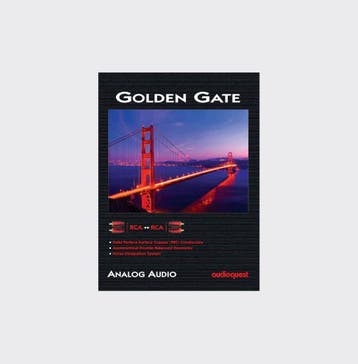 gevraagt Audioqest Golden-Gate of gelijkwaardig rca Analog..