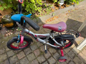 Kinderfiets met zijwieltjes
