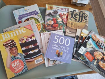 Diverse Kookboeken en magazines