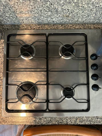 Zanussi Inbouw Gasfornuis 4 Kookzones