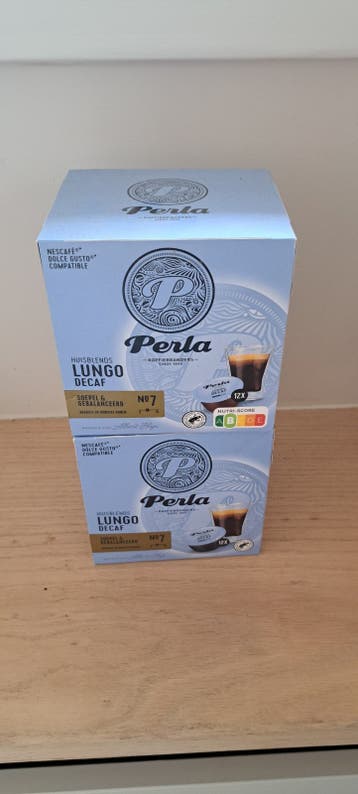 Gratis perla decaf voor nescafe of dolce gusto