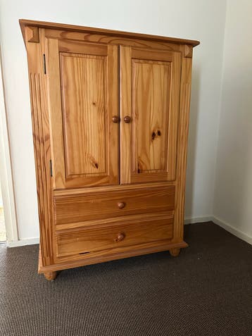 Grenen kast 89x45x125 cm - Nu ophalen!