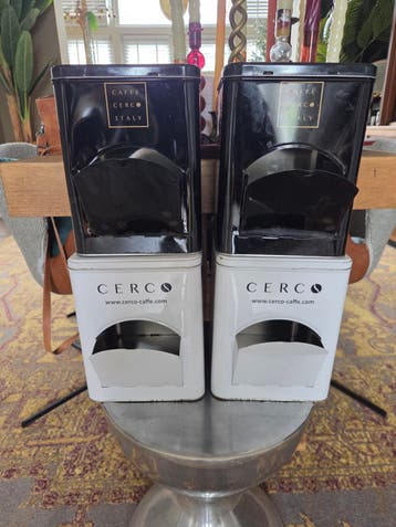 Set van 2 Caffe Cerco Italy koffieblikken