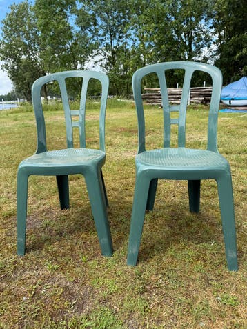 Tuin of terrasstoelen 13 stuks