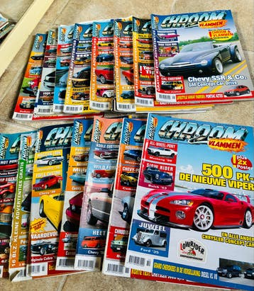 Chroom & Vlammen magazines