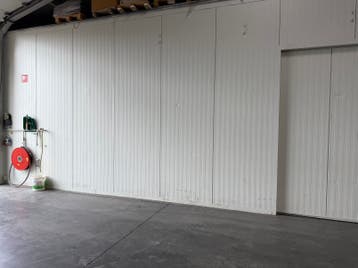 Damwand platen wand en plafond schuif deur