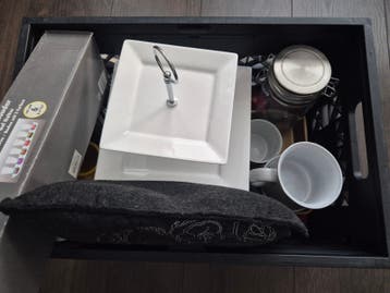 Gratis keukenspulletjes: kopjes, theepot, bakvormen, potten