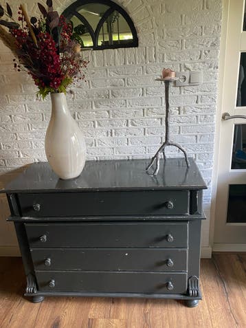 Greenkast met 4 laden - L 110 B 46 H 82 cm