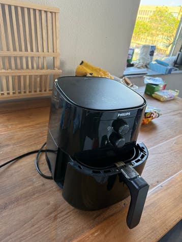 Philips Airfryer 3000 Serie - Zwart - 4.1L - Zeer goede staa