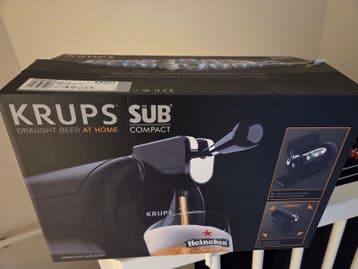 Gratis. Krups The Sub Compact thuistap voor bier