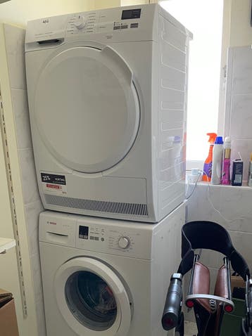 Wasdroger en Wasmachine