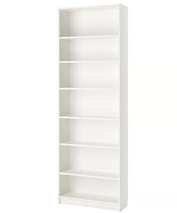Ikea Billy Bookshelf white (80x28x237 cm)