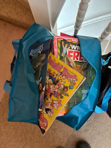 shopper vol met donals ducks, penny, rangers, wild van freek