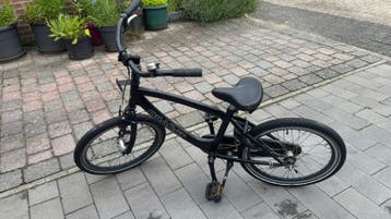 Kinderfiets 20 inch zwart
