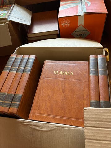 Summa encyclopedie 22-delige set in zeer goede staat