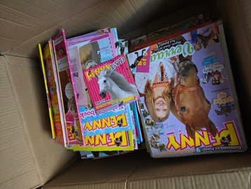 Doos vol Penny en Meiden magazines - gratis af te halen