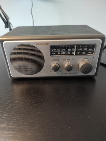 Sangean WR-1 FM/AM Radio - Compact en Stijlvol