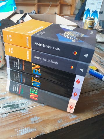 GratisDiverse woordenboeken: Nederlands-Duits, Frans, Engels