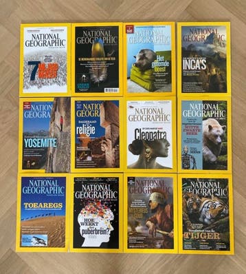 National Geographic Tijdschriften 2011